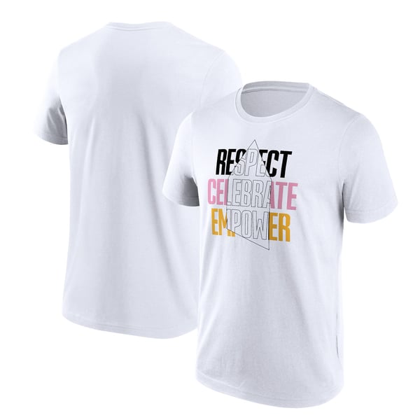 Everton EITC Respect Celebrate Empower Graphic T-Shirt - White – Unisex