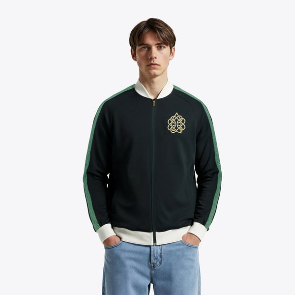 Everton St Patricks Day Tricot Track Jacket - Black - Unisex