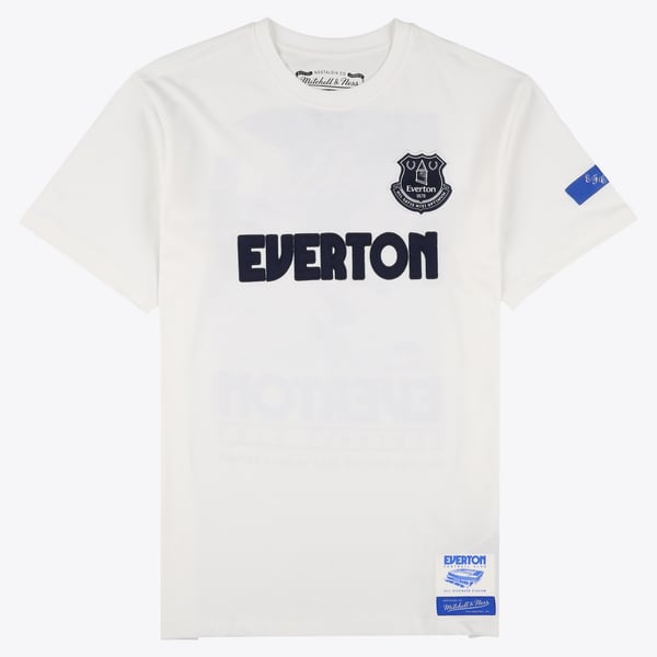 Everton x Mitchell & Ness Program T-Shirt - White - Mens