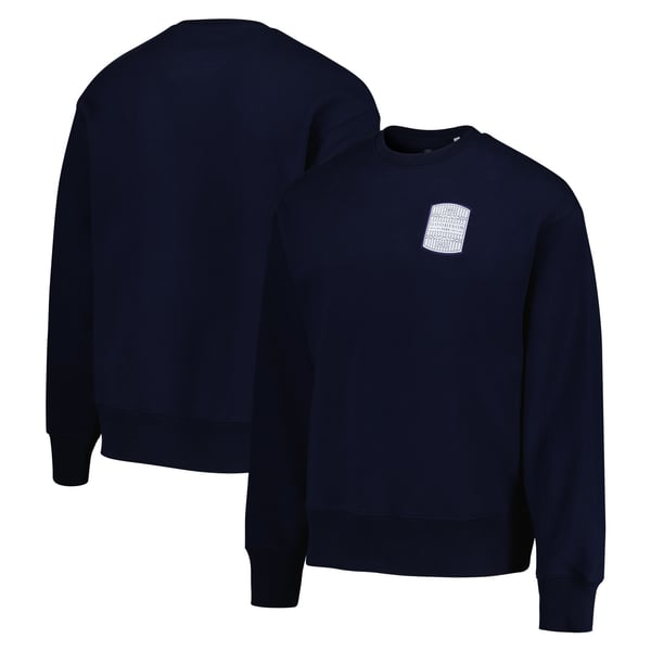 Everton Goodison Park Patch Sweatshirt - Navy - Mens
