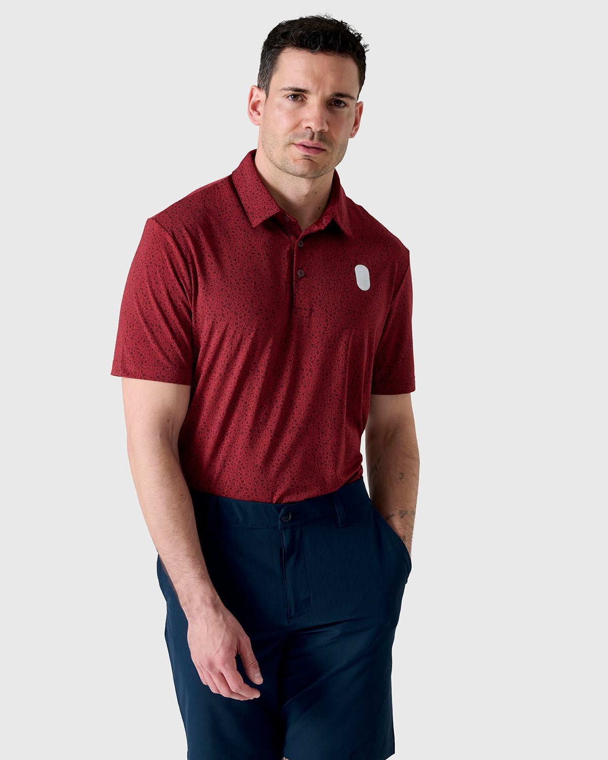 Поло Nottingham Forest NFFC Adidas Golf Ultimate365 Red Bunker