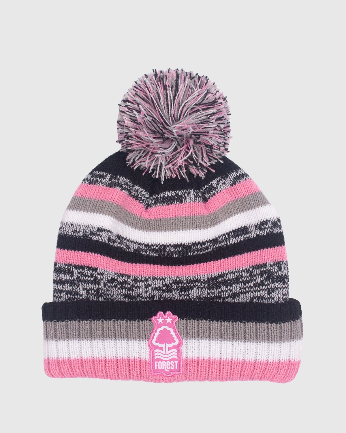 Кепка Nottingham Forest NFFC Pink Forest Stripe Bobble