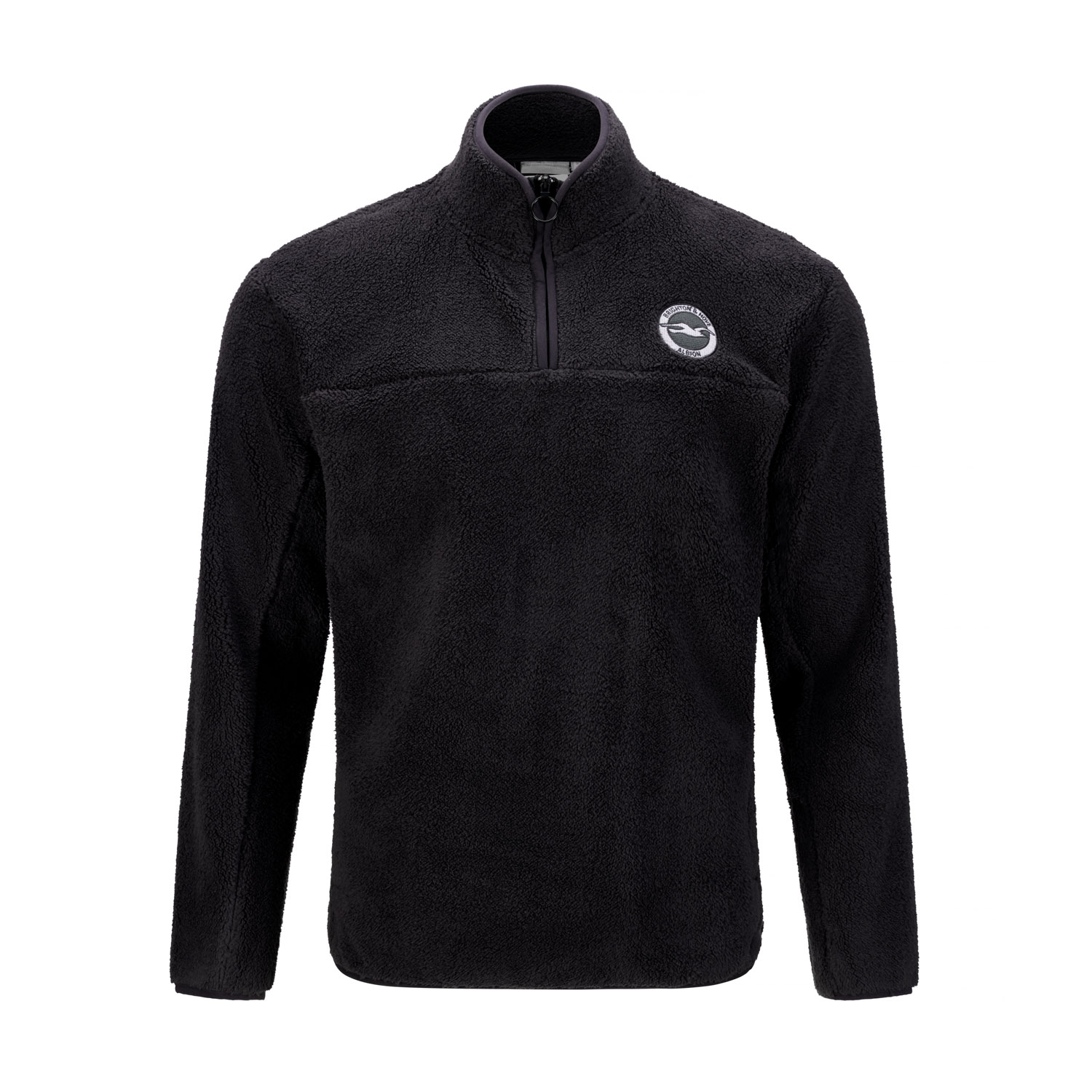 Флиска с короткой молнией Brighton BHAFC Grey Borg