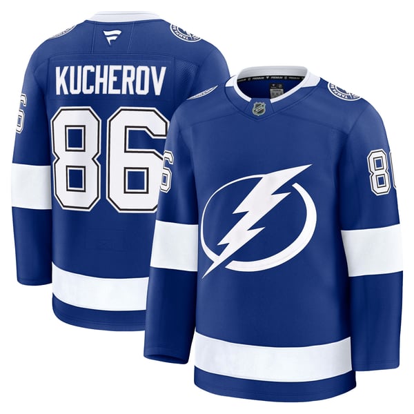 Джерси Nikita Kucherov Tampa Bay Lightning Fanatics Home Premium (синий)