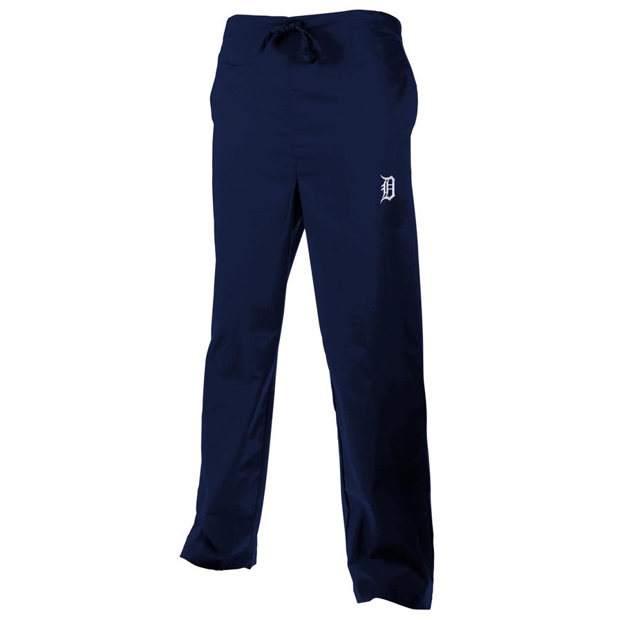 Detroit Tigers Unisex Scrub Pants - Navy Blue