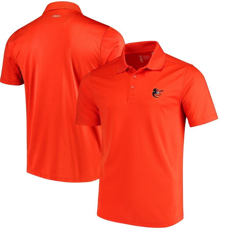 Baltimore Orioles CBUK by Cutter & Buck DryTec Fairwood Polo - Orange