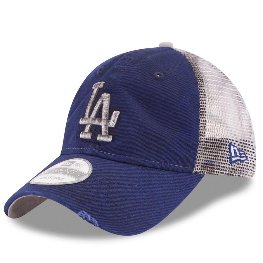 Los Angeles Dodgers New Era Team Rustic 9TWENTY Snapback Adjustable Hat - Royal