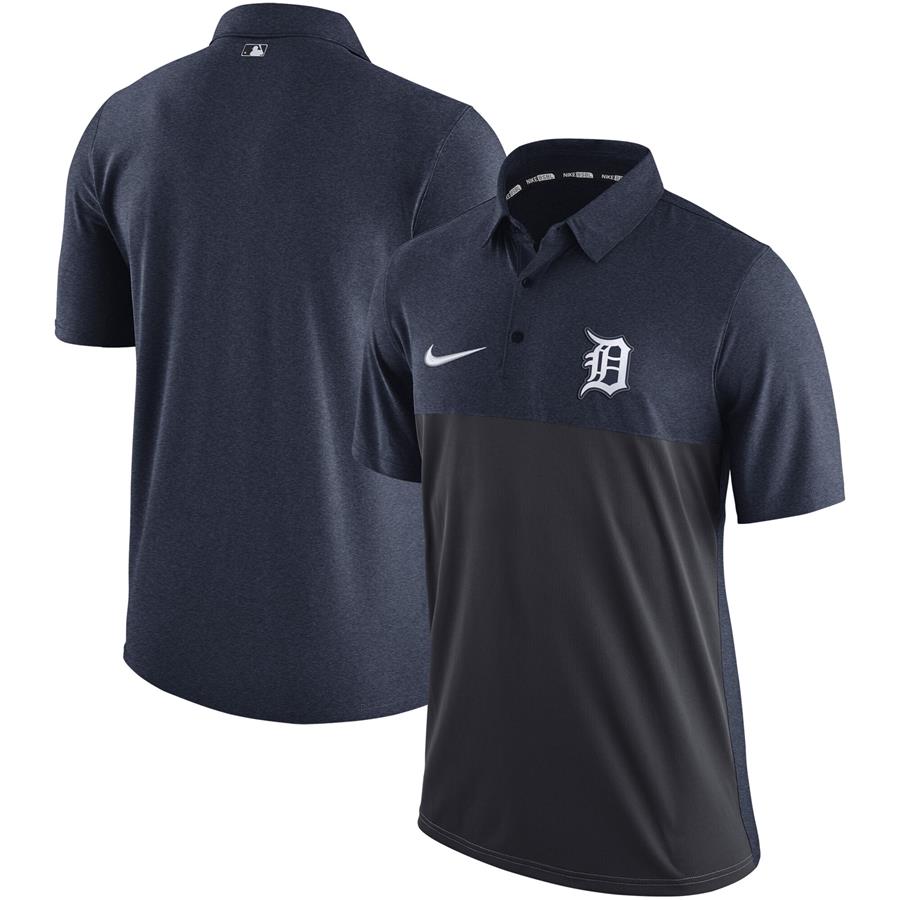 Detroit Tigers Nike Authentic Collection Elite Polo - Navy