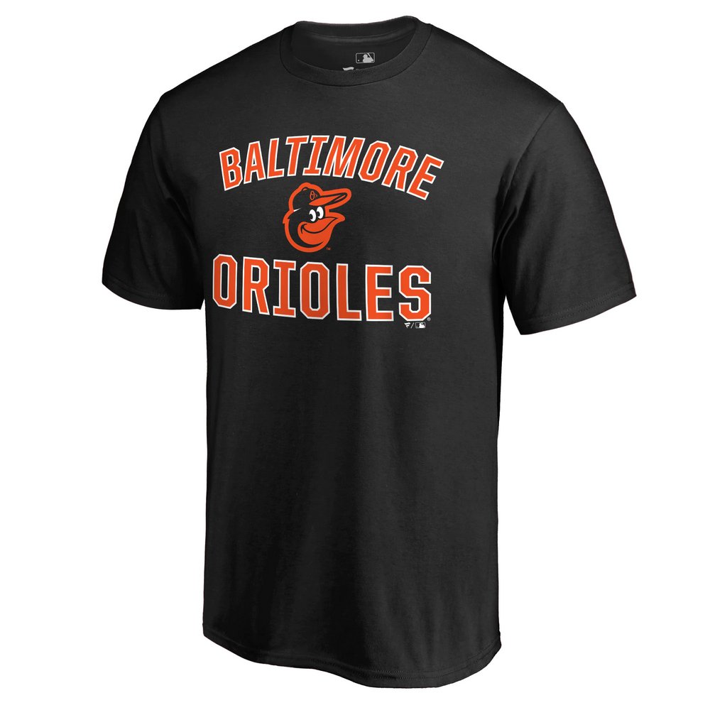 Baltimore Orioles Victory Arch T-Shirt - Black