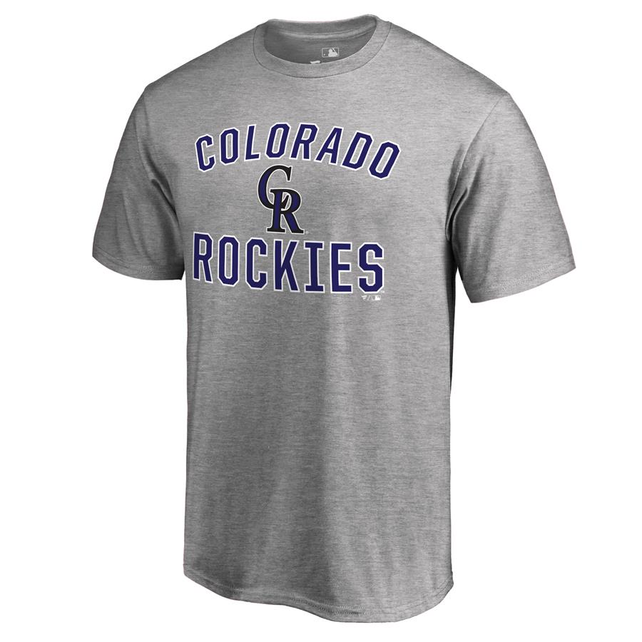 Colorado Rockies Victory Arch T-Shirt - Ash