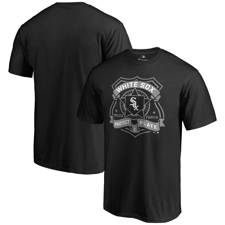 Футболка Chicago White Sox Police Badge (чёрный)