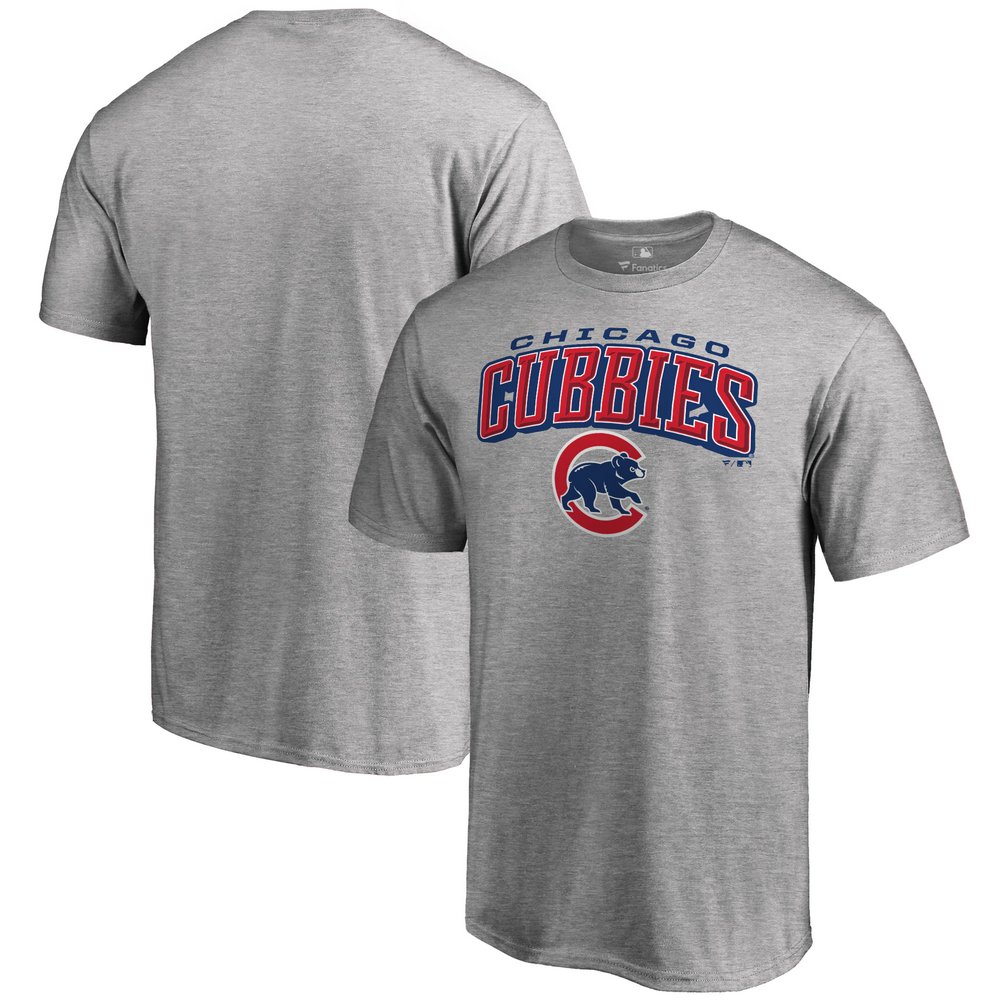 Chicago Cubs Hometown Collection Cubbies T-Shirt - Heather Gray