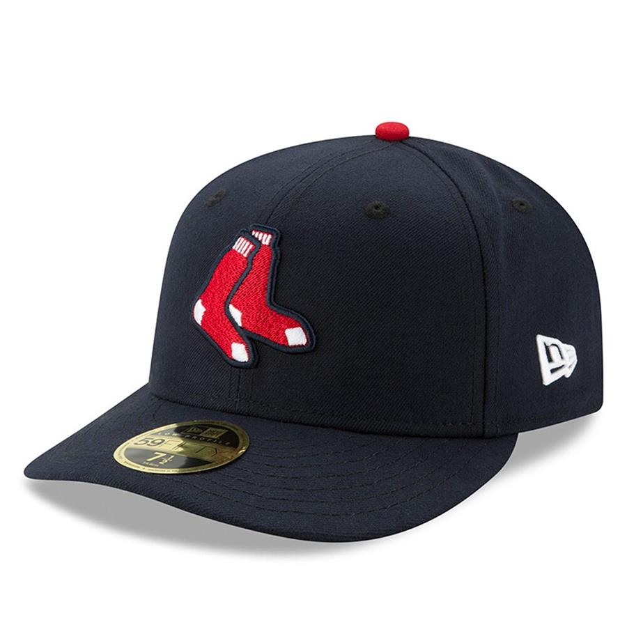 Boston Red Sox New Era Alternate Authentic Collection On-Field Low Profile 59FIFTY Fitted Hat - Navy