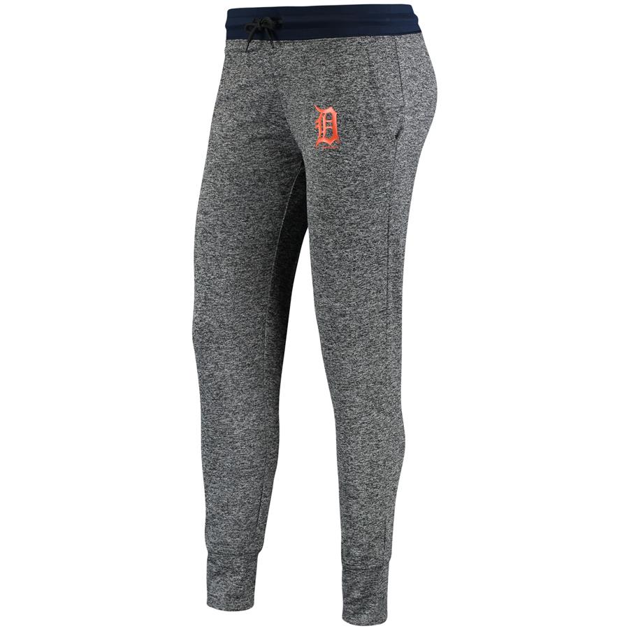 Detroit Tigers Fanatics Branded Women's Static Jogger Pant - Heathered Gray
