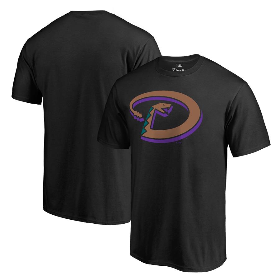 Arizona Diamondbacks Fanatics Branded Cooperstown Collection Forbes T-Shirt - Black