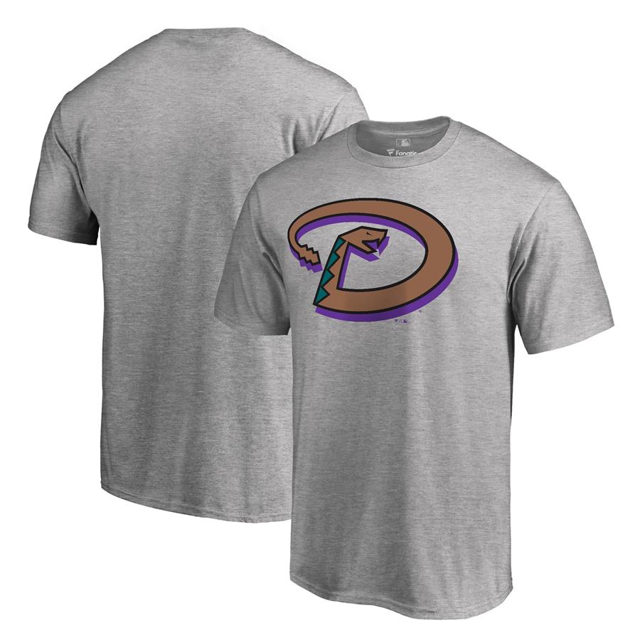Arizona Diamondbacks Fanatics Branded Cooperstown Collection Forbes T-Shirt - Ash