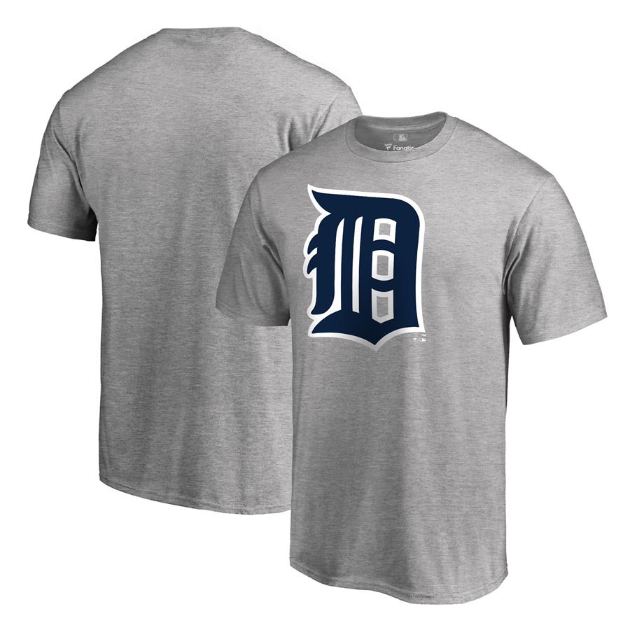 Detroit Tigers Fanatics Branded Forbes T-Shirt - Ash