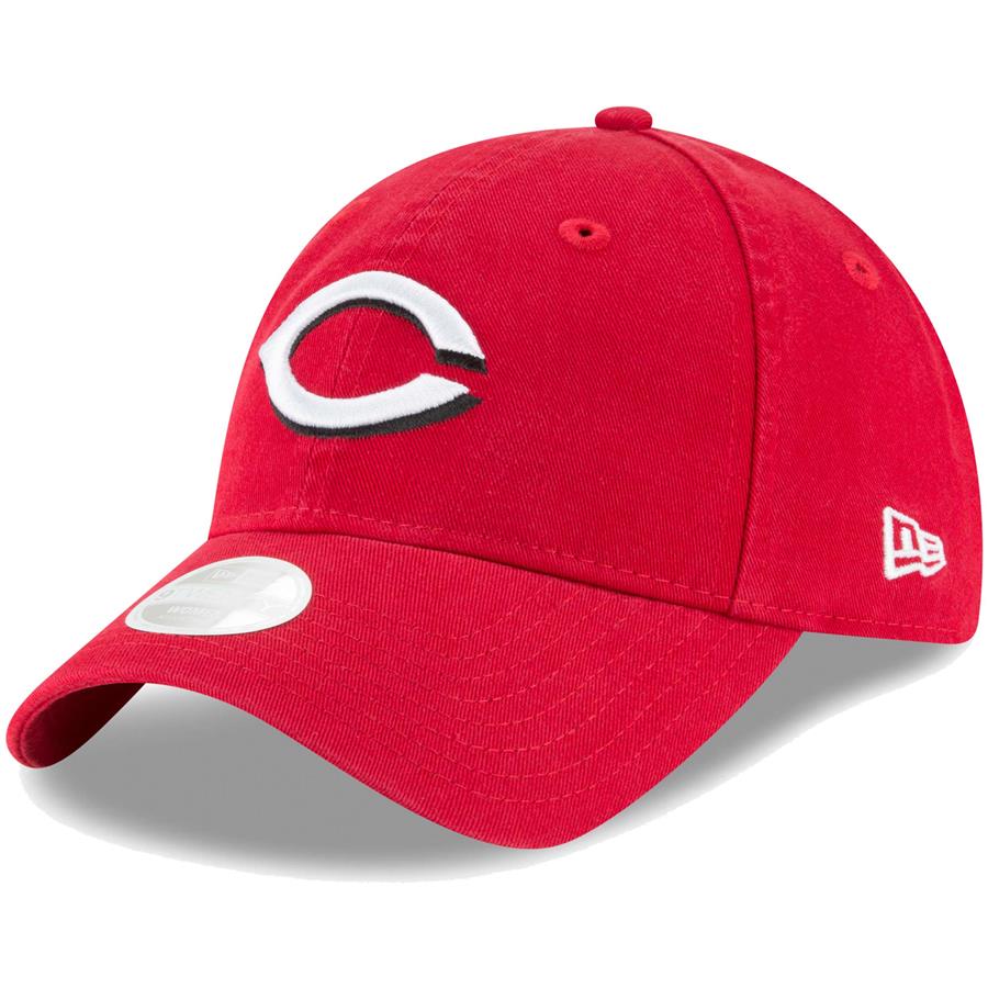 Cincinnati Reds New Era Women's Core Classic Twill Team Color 9TWENTY Adjustable Hat - Red