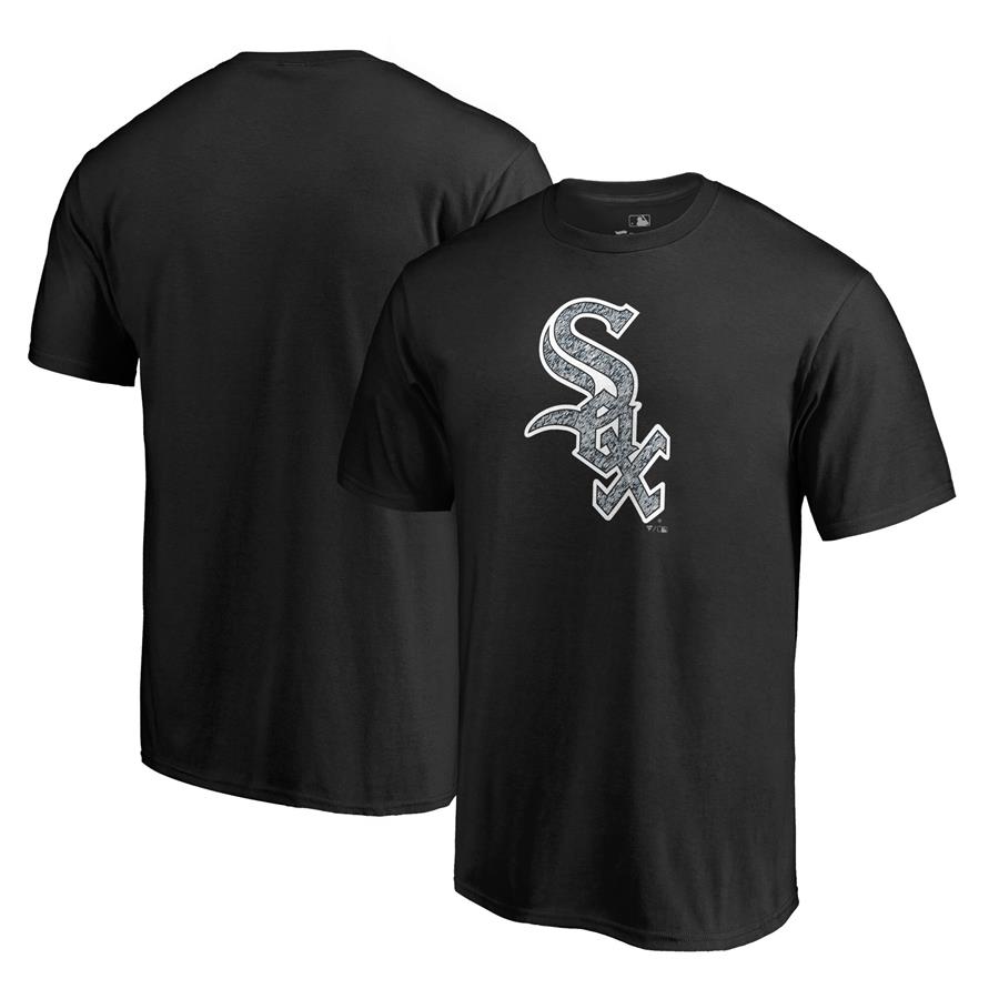 Футболка Chicago White Sox Fanatics Branded Static Logo (чёрный)