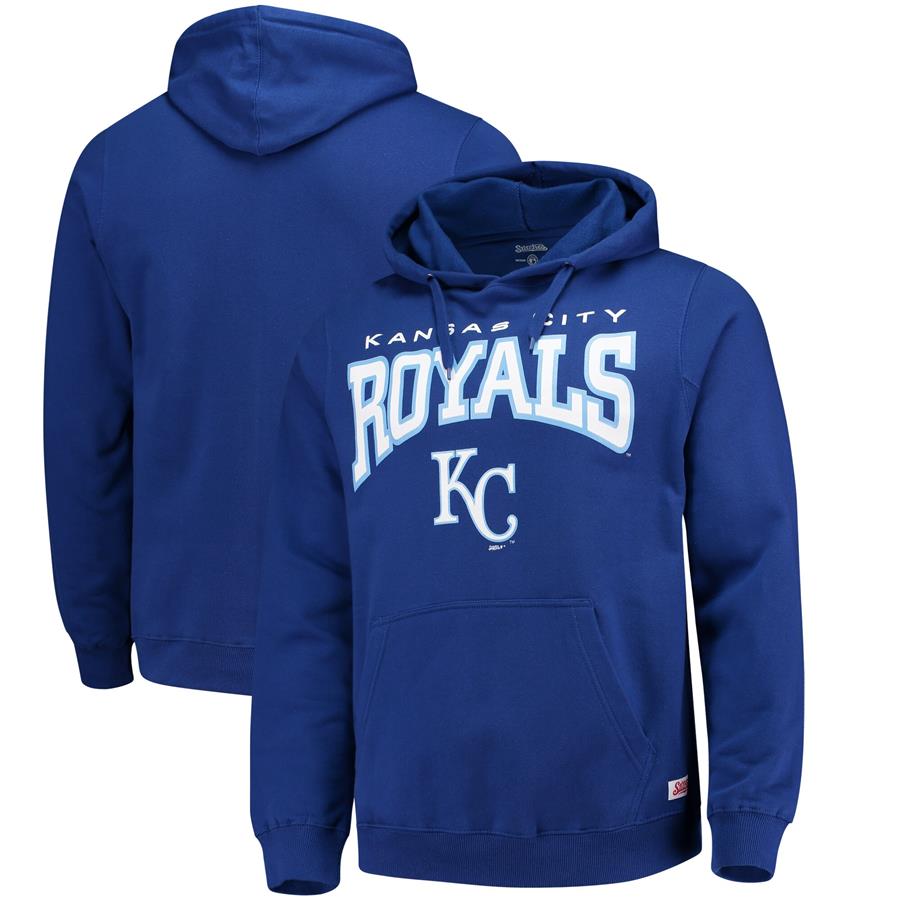Kansas City Royals Stitches Team Pullover Hoodie - Royal