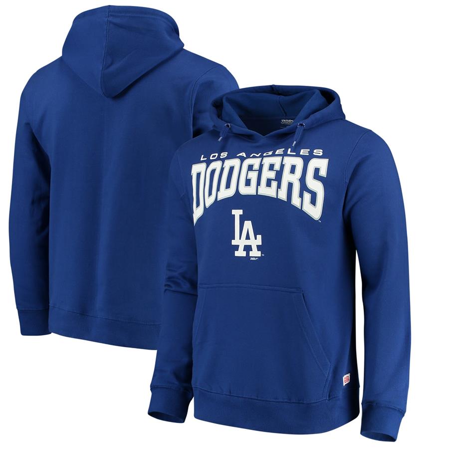 Los Angeles Dodgers Stitches Team Pullover Hoodie - Royal