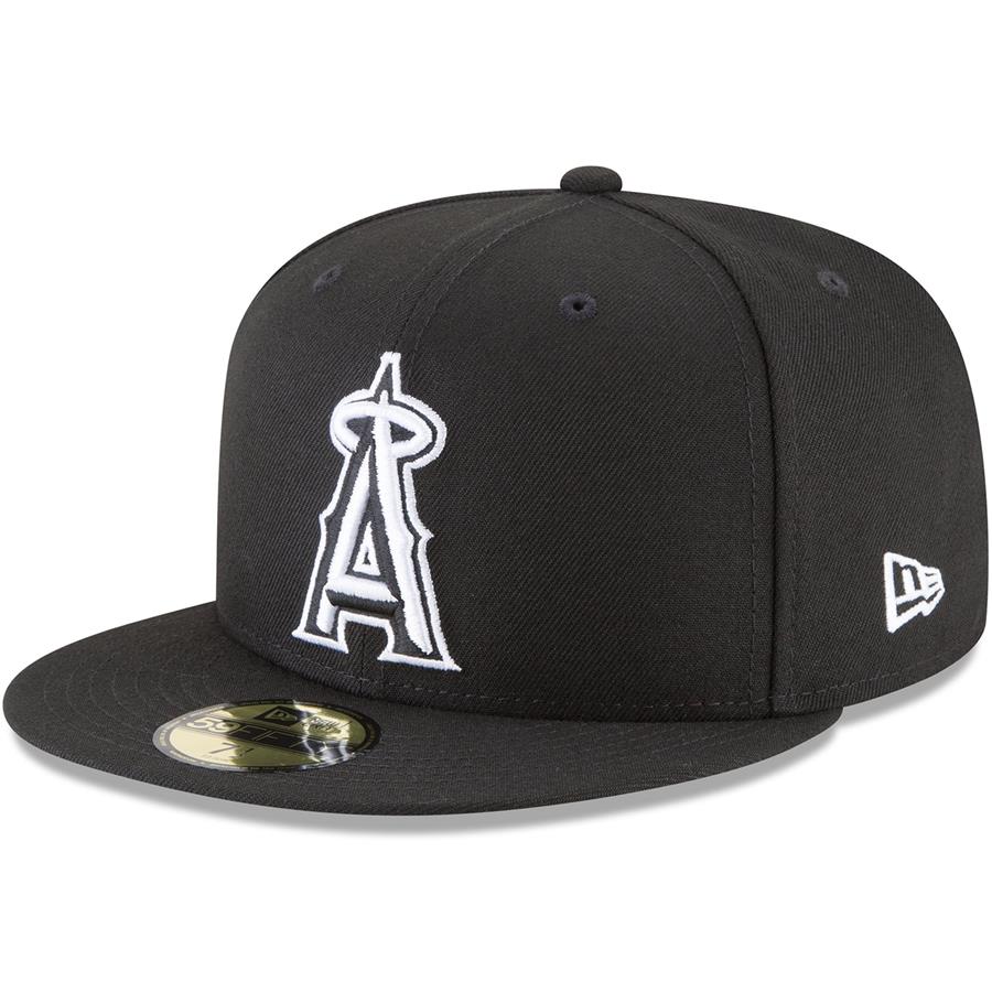 Los Angeles Angels New Era 59FIFTY Fitted Hat - Black