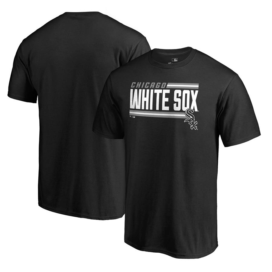 Футболка Chicago White Sox Fanatics Branded Onside Stripe (чёрный)