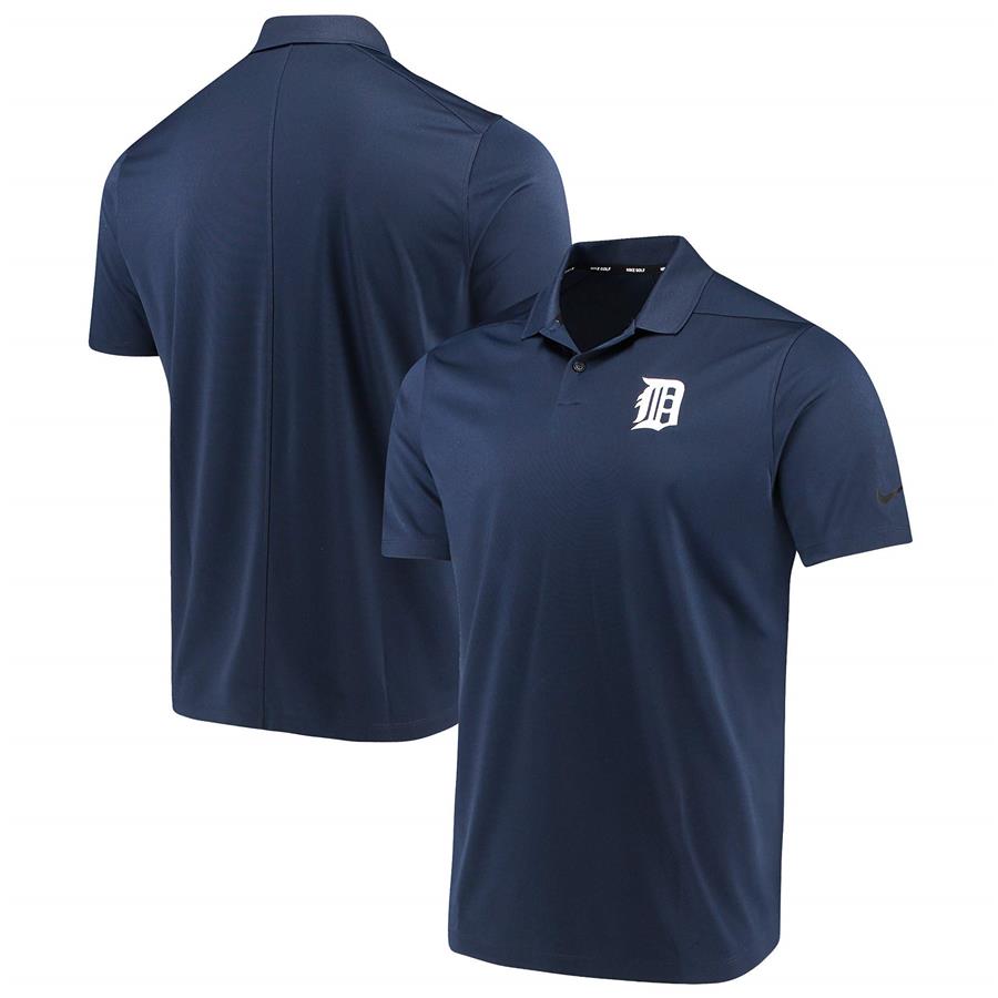 Detroit Tigers Nike Golf Solid Victory Performance Polo - Navy