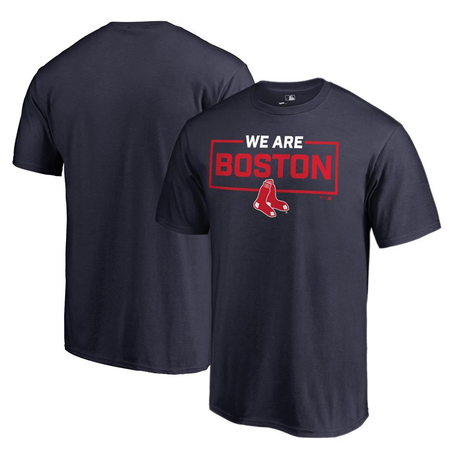 Boston Red Sox Fanatics Branded We Are Icon T-Shirt - Navy