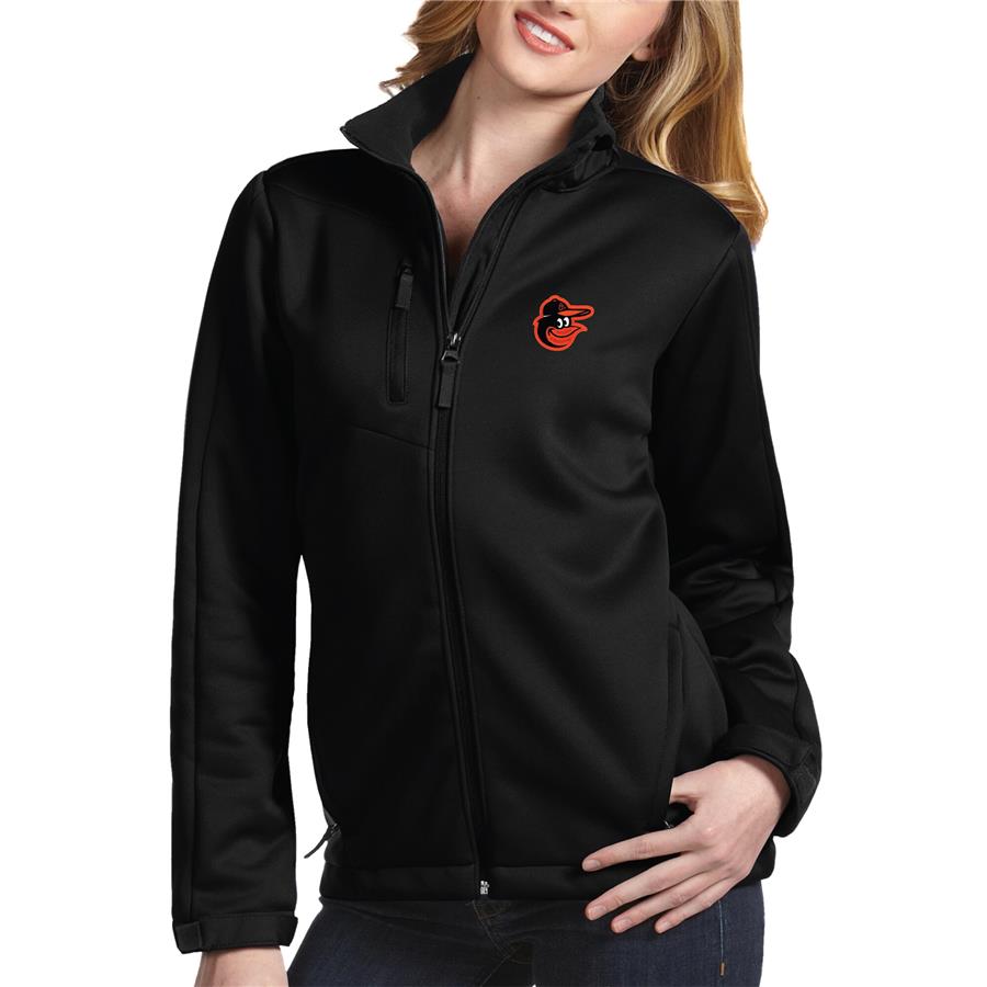 Baltimore Orioles Antigua Women's Traverse Jacket - Black