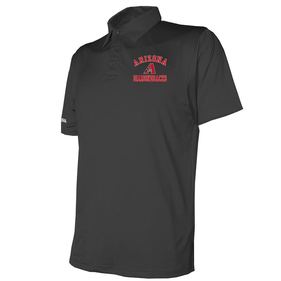 Arizona Diamondbacks Stitches Polo - Black