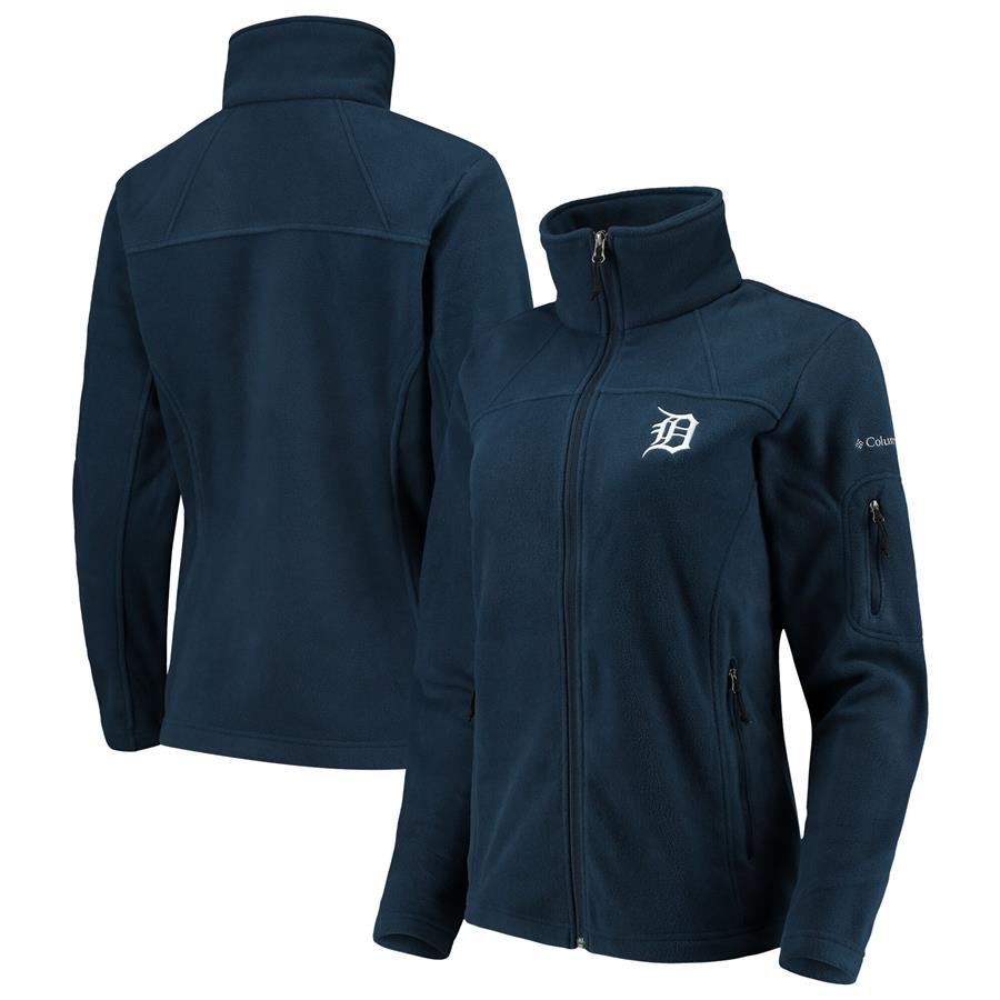 Detroit Tigers Columbia Women's Give & Go Full-Zip Jacket - Navy