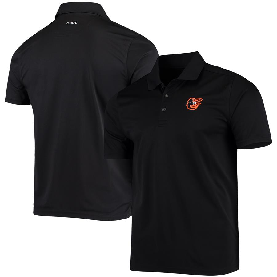 Baltimore Orioles CBUK by Cutter & Buck Fairwood Polo - Black