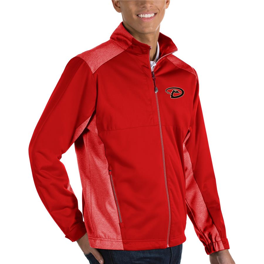 Arizona Diamondbacks Antigua Revolve Full-Zip Jacket - Red