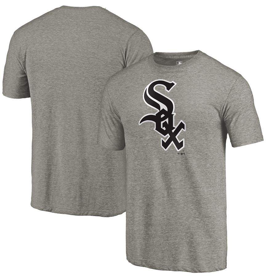 Футболка Chicago White Sox Fanatics Branded Team Wordmark Tri-Blend (серый)