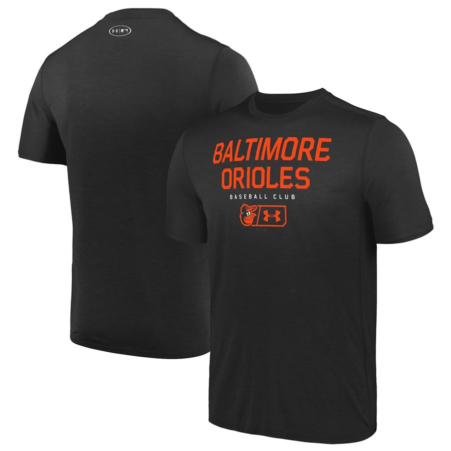 Baltimore Orioles Under Armour City Proud Performance T-Shirt - Black