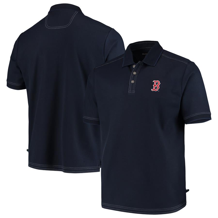Boston Red Sox Tommy Bahama Emfielder 2.0 Polo - Navy