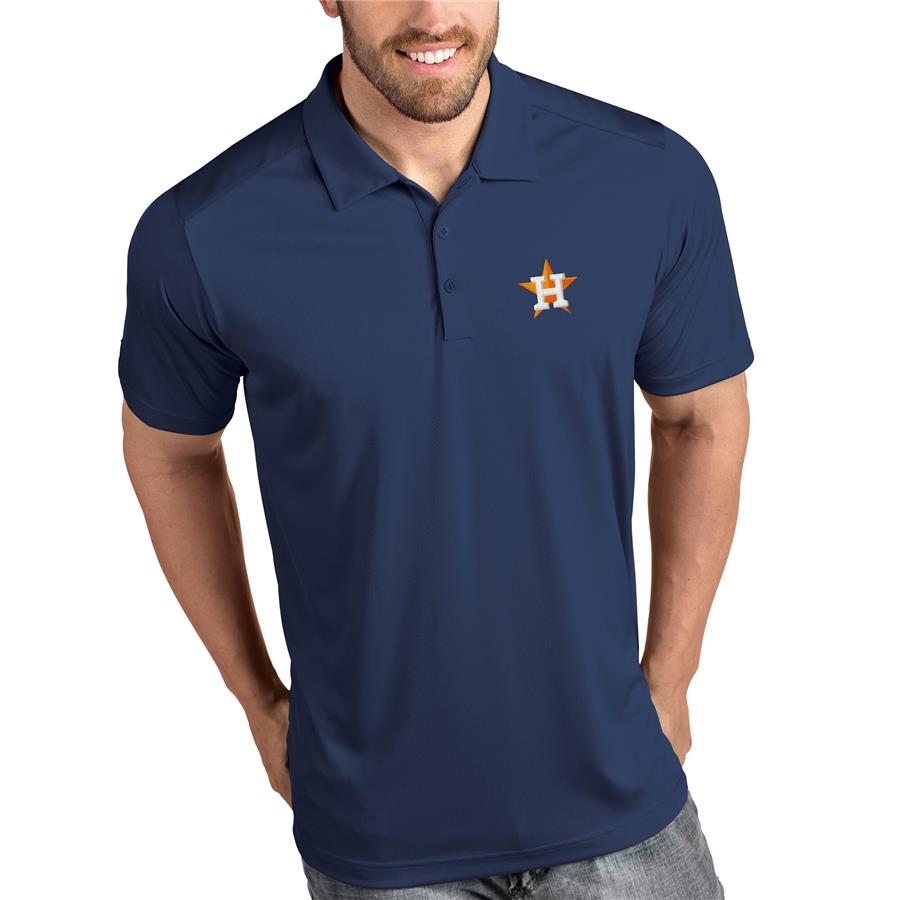 Houston Astros Antigua Tribute Polo - Navy