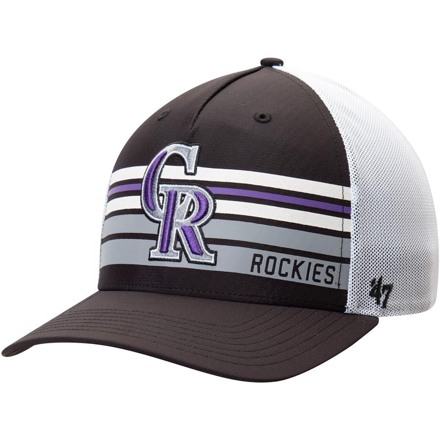 Colorado Rockies '47 Altitude MVP Adjustable Hat - Black