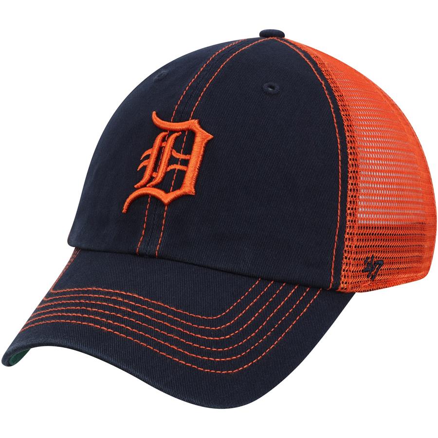 Detroit Tigers '47 Trawler Clean Up Trucker Hat - Navy