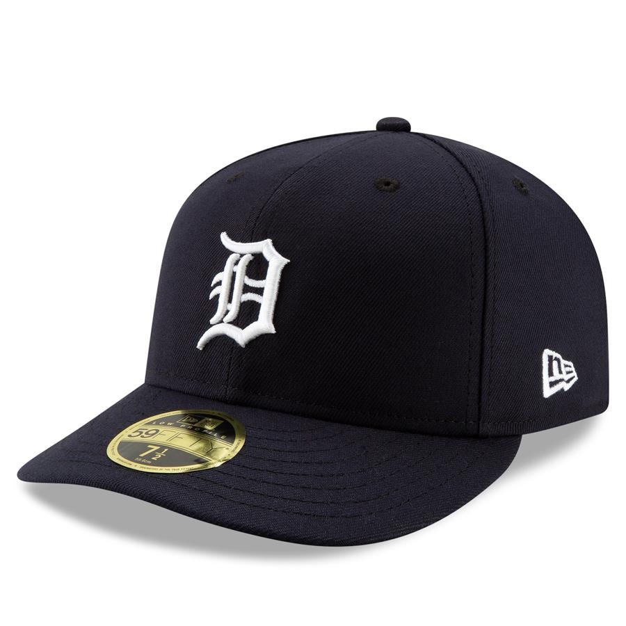 Detroit Tigers New Era Home Authentic Collection On-Field Logo Low Profile 59FIFTY Fitted Hat - Navy