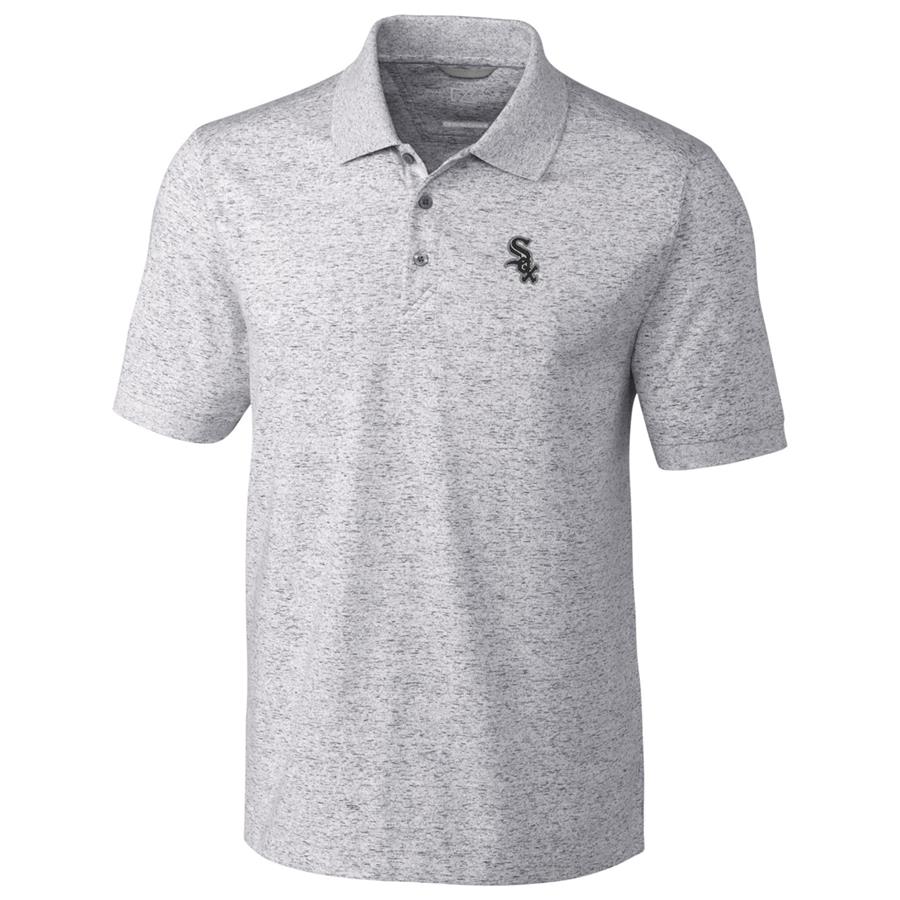 Chicago White Sox Cutter & Buck Advantage Polo Space Dye - Gray