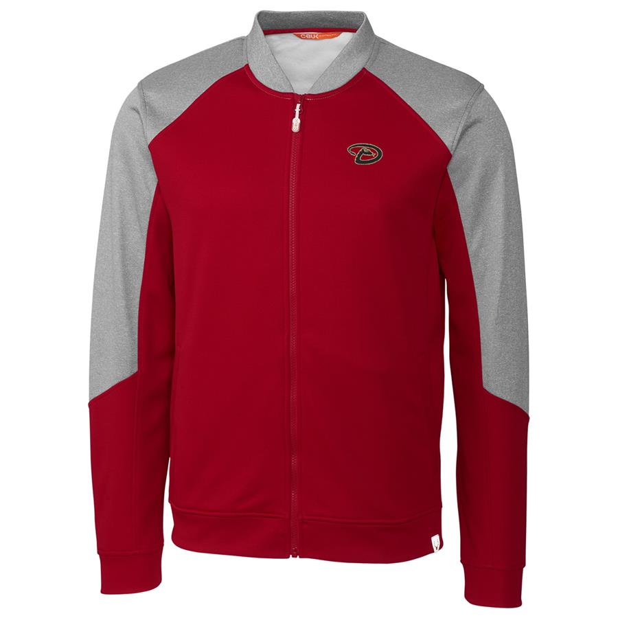 Arizona Diamondbacks Cutter & Buck Pop Fly Full-Zip Jacket - Red