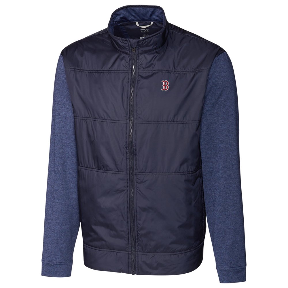 Boston Red Sox Cutter & Buck Stealth Full-Zip Jacket - Navy