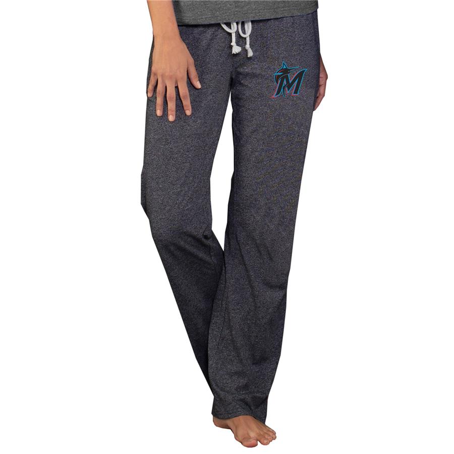 Miami Marlins Concepts Sport Women's Quest Knit Pants - Charcoal