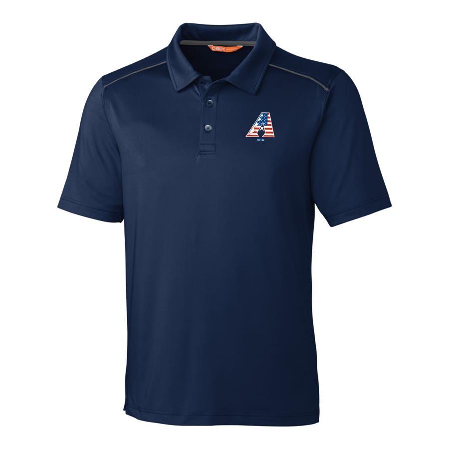Arizona Diamondbacks Cutter & Buck Stars & Stripes Chance Polo - Navy