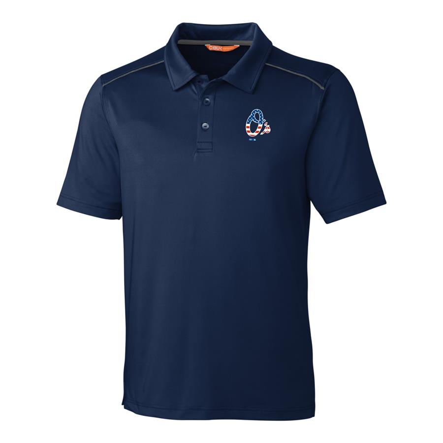 Baltimore Orioles Cutter & Buck Stars & Stripes Chance Polo - Navy