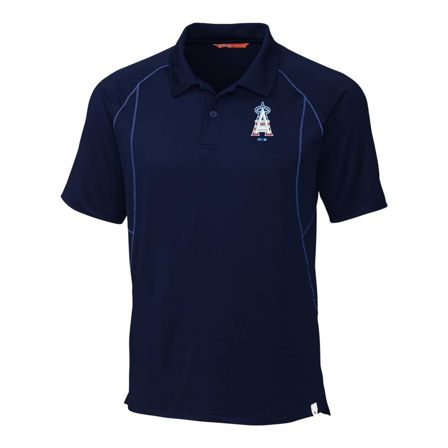 Los Angeles Angels Cutter & Buck Stars & Stripes Grip Polo - Navy