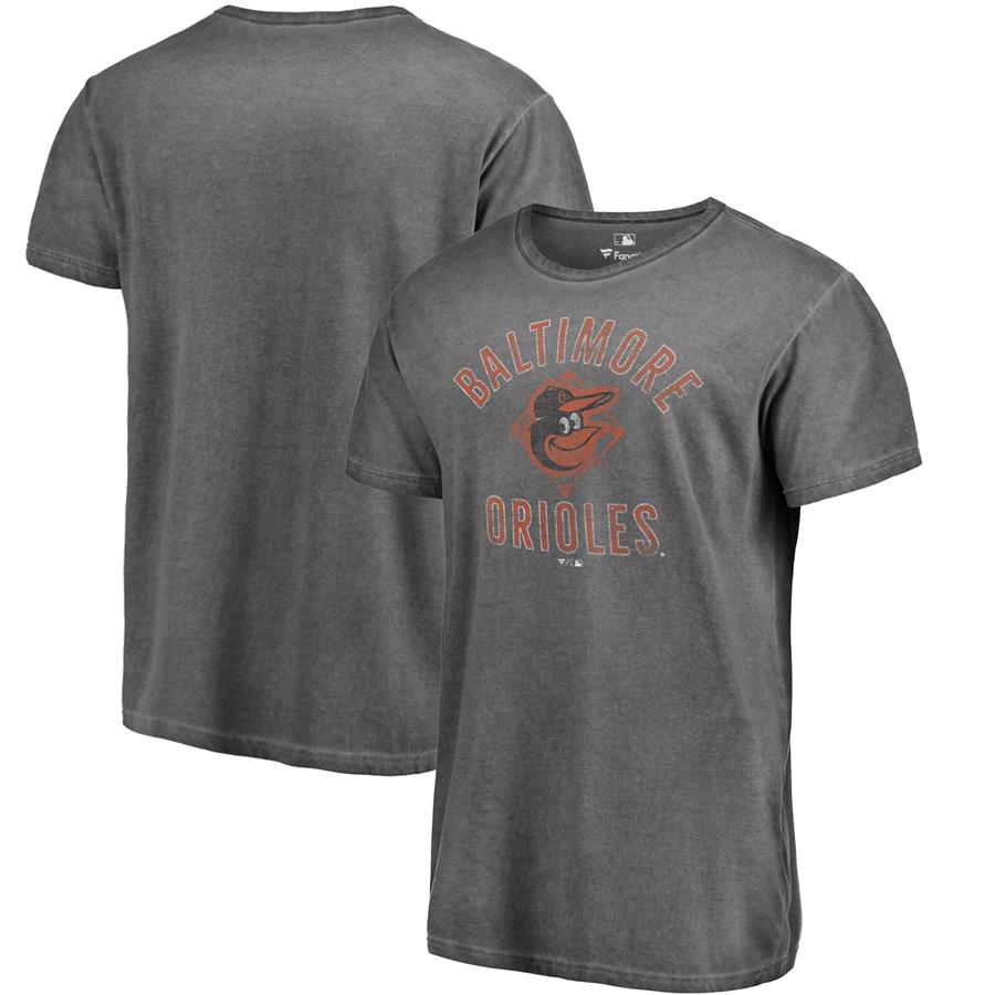 Baltimore Orioles Fanatics Branded Washed Icon T-Shirt - Black