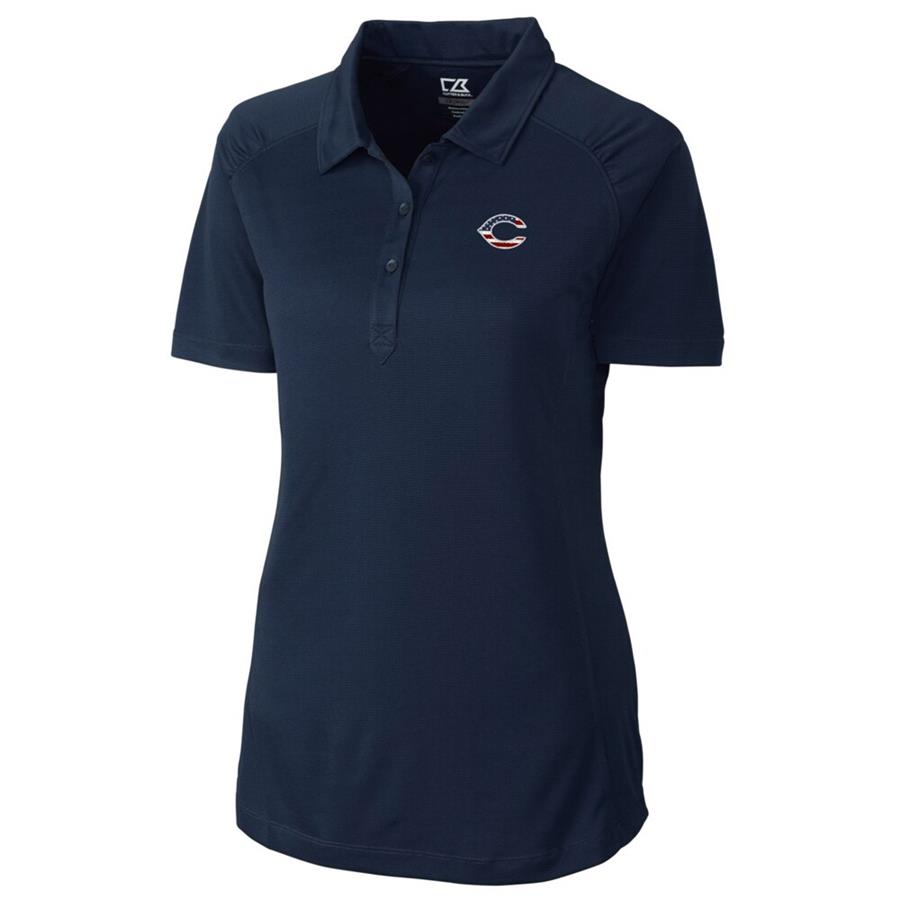 Cincinnati Reds Cutter & Buck Women's Northgate Polo - Navy
